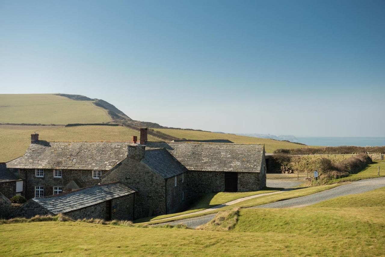 Trevigue Farm Pension Crackington Haven Buitenkant foto