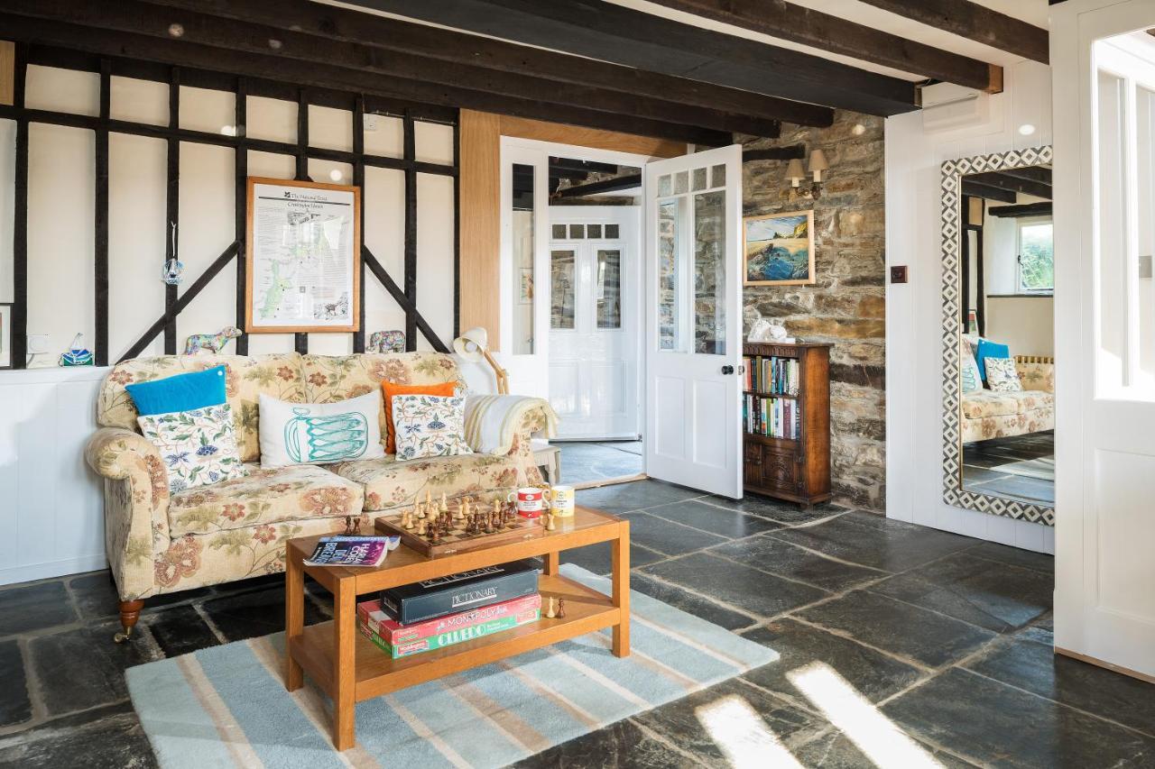 Trevigue Farm Pension Crackington Haven Buitenkant foto