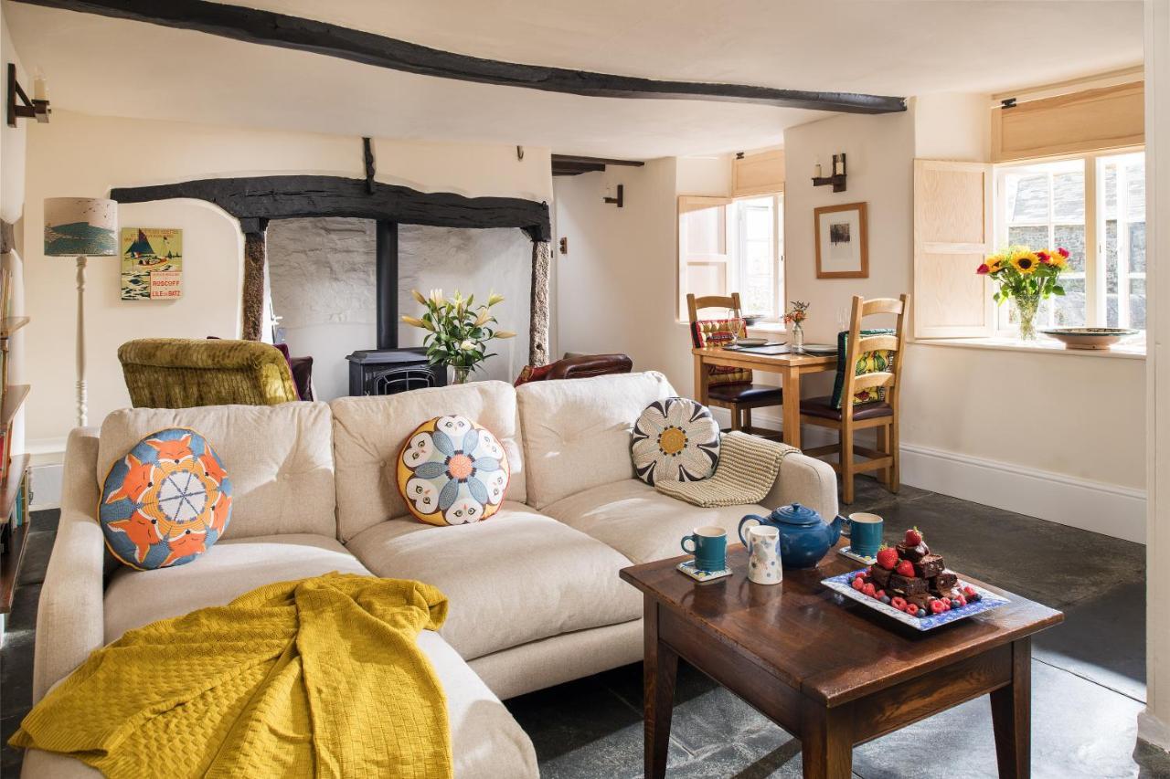 Trevigue Farm Pension Crackington Haven Buitenkant foto