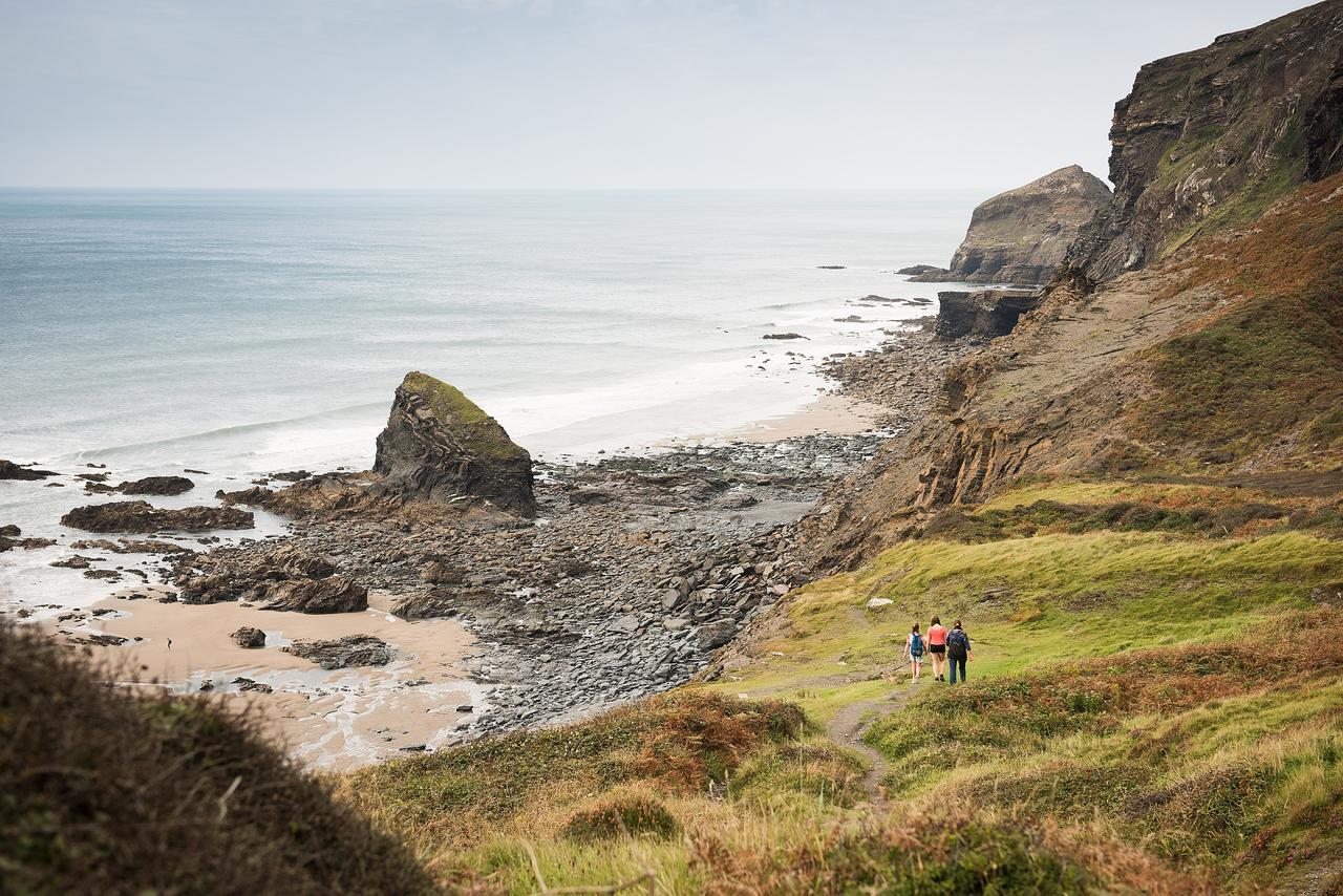 Trevigue Farm Pension Crackington Haven Buitenkant foto