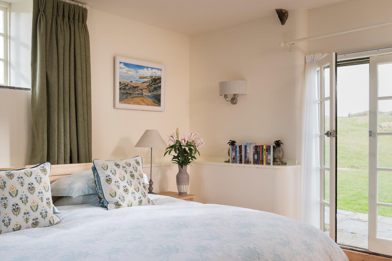 Trevigue Farm Pension Crackington Haven Buitenkant foto